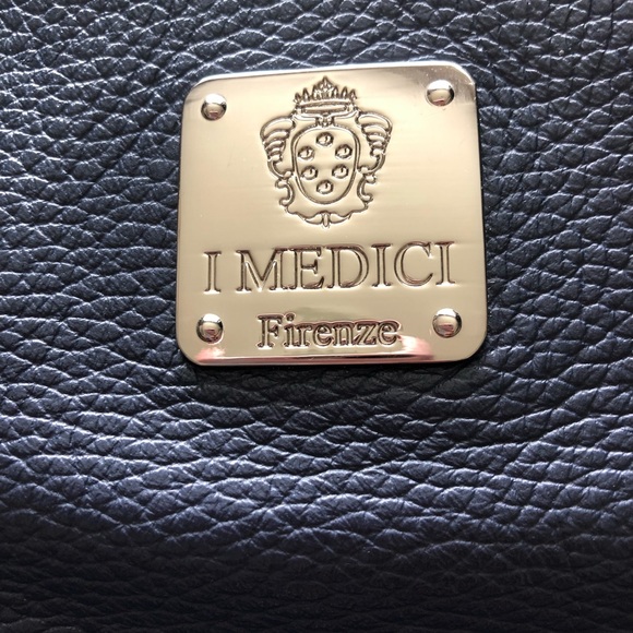 I MEDICI FIRENZE  ITALIAN LEATHER CROSS-BAG - Picture 7 of 9